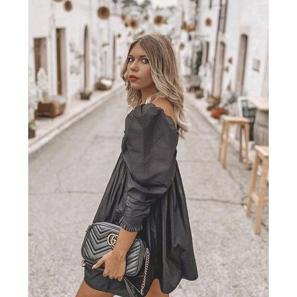 ZARA Dress Embroidered Mini Small NWT - Picture 8 of 8